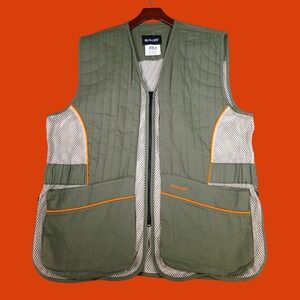 Allen Recoil Shooting Vest Mens XL/XXL Green Mesh Clay Trap Skeet Hunting